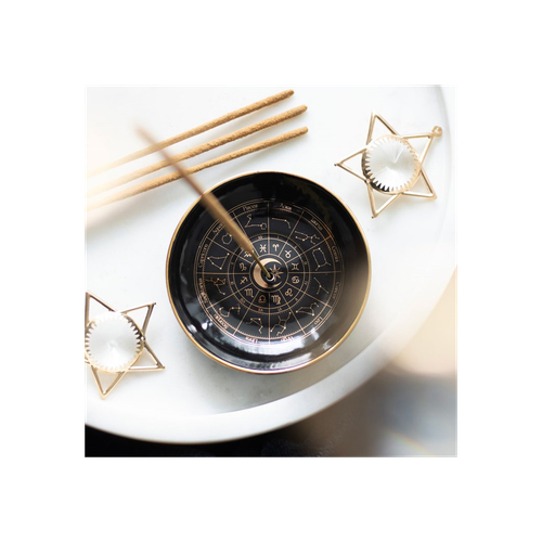 ASTROLOGY WHEEL INCENSE HOLDER