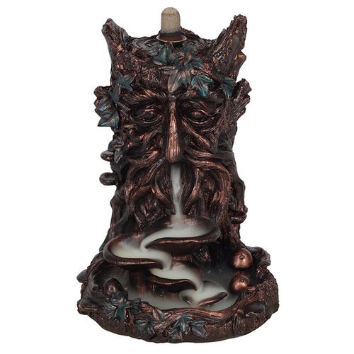 BRONZE EFFECT TREE MAN BACKFLOW INCENSE BURNER - LAST CHANCE