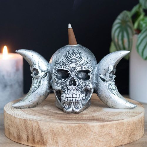 THE DARK GODDESS BACKFLOW INCENSE BURNER BY ALCHEMY