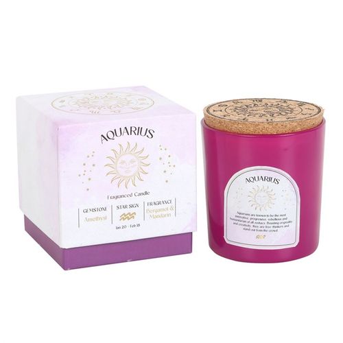 GEMSTONE ZODIAC CANDLE