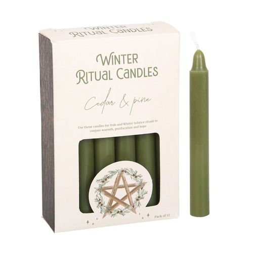 WINTER RITUAL SPELL CANDLES