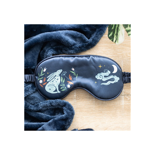 Midnight Hare Satin Sleep Mask