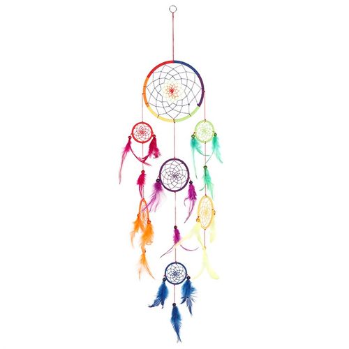90CM MULTI RAINBOW DREAMCATCHER