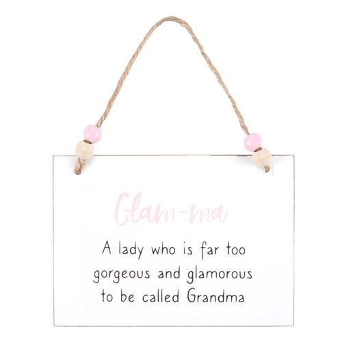 WHAT HAPPENS AT GRANDMA'S HANGING SIGN