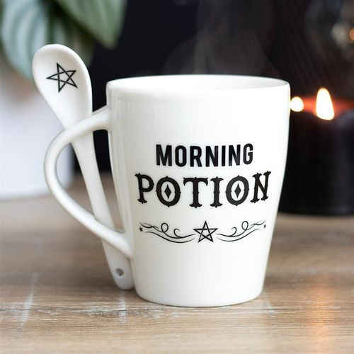 MORNING POTION MUG AND SPOON SET
