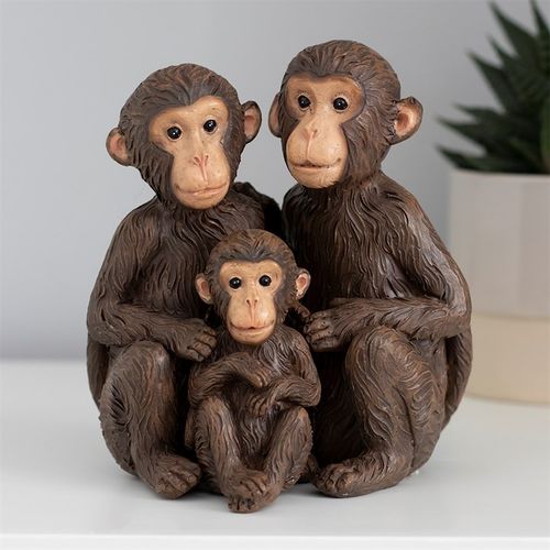 JUST THE TREE OF US MONKEY FAMILY ORNAMENT - LAST CHANCE