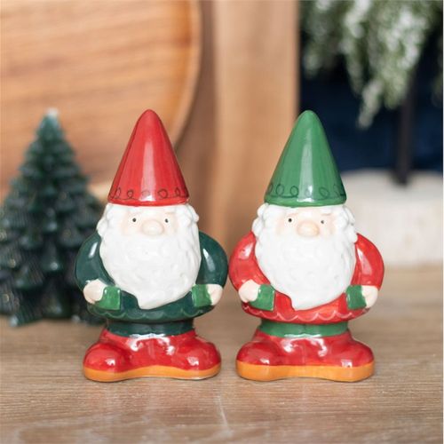 GNOME SALT AND PEPPER SHAKERS