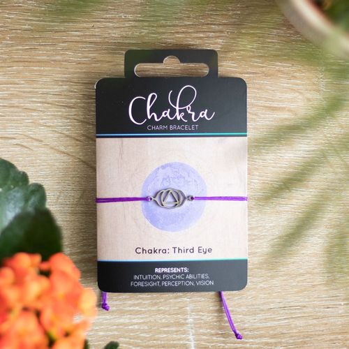 THIRD EYE CHAKRA CHARM BRACELET