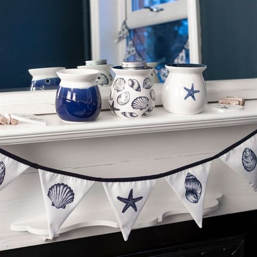 SINGLE SEASHELL FABRIC BUNTING - LAST CHANCE