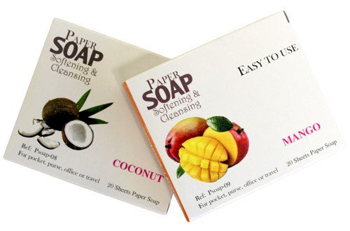 Pocket Paper Soaps