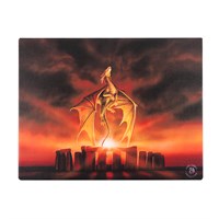 25x19cm Solstice Canvas Plaque by Anne Stokes - LAST CHANCE