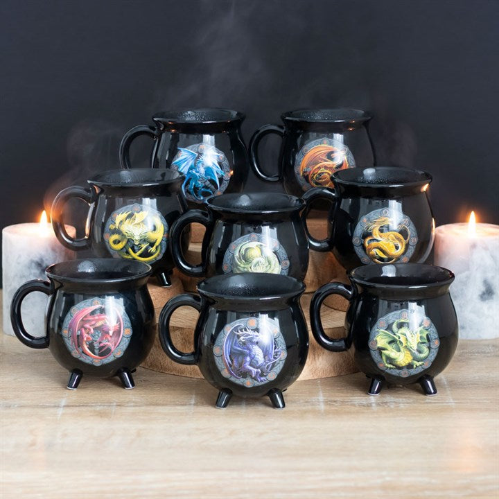 Colour Changing Cauldron Mug by Anne Stokes