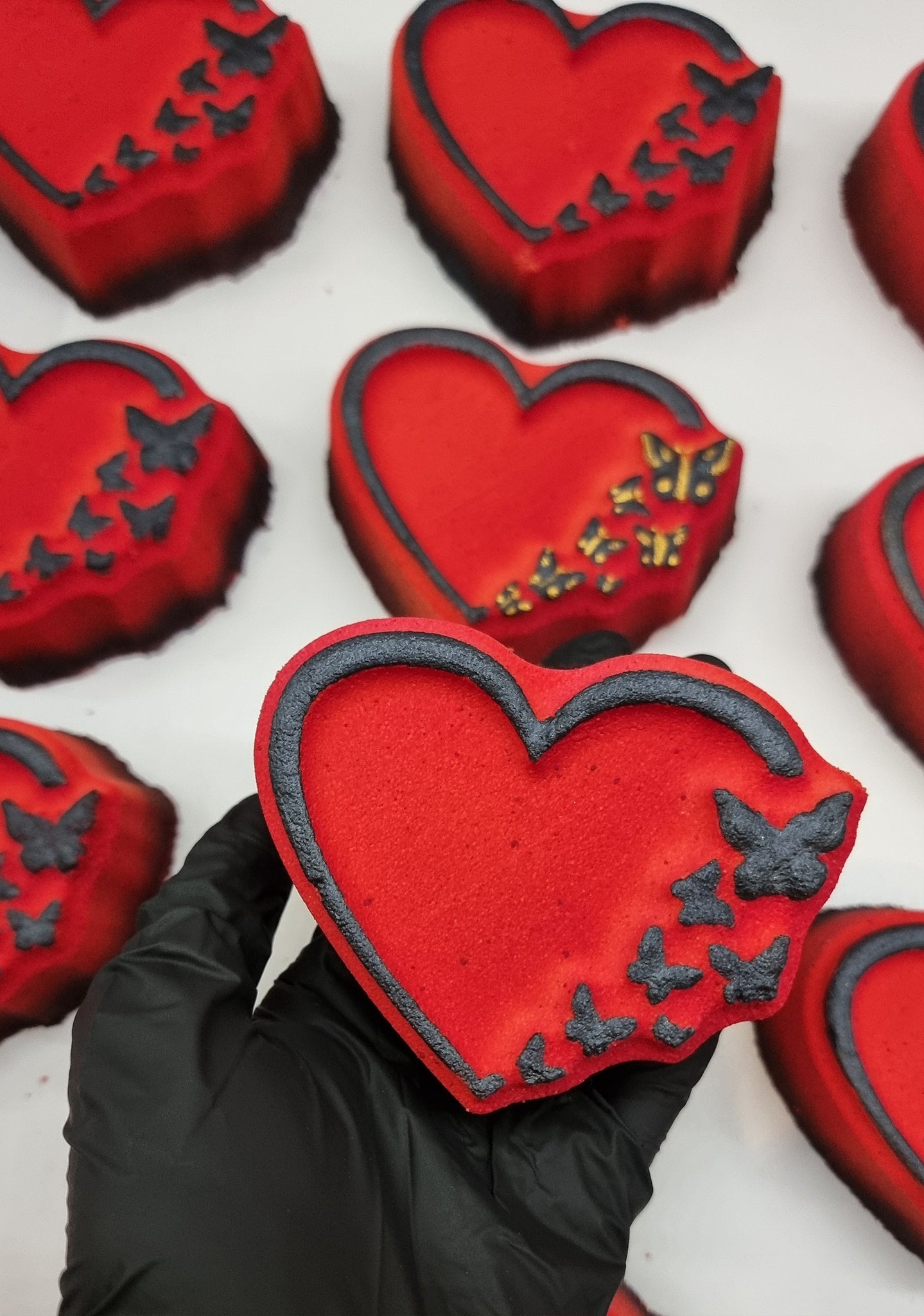 Butterfly Heart Bath Bomb