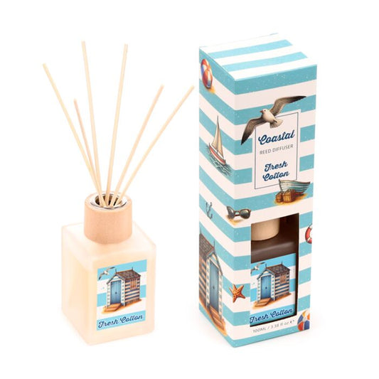 Reed Diffuser - Coastal Fresh Cotton