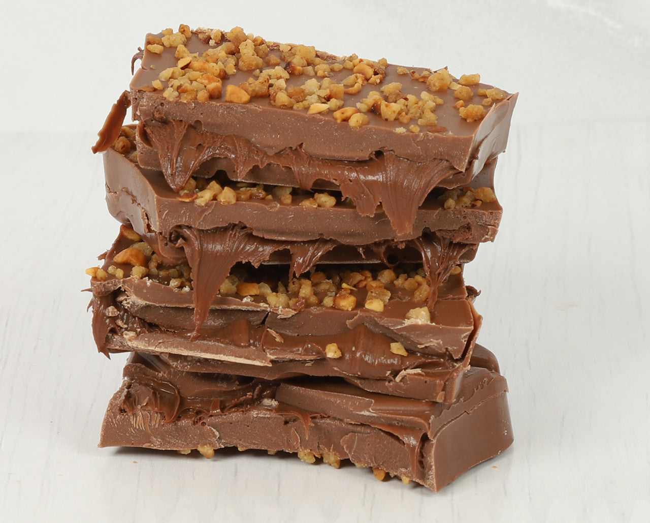 Nuttylicious Slab Stuffed with Nutella. It's dreamy