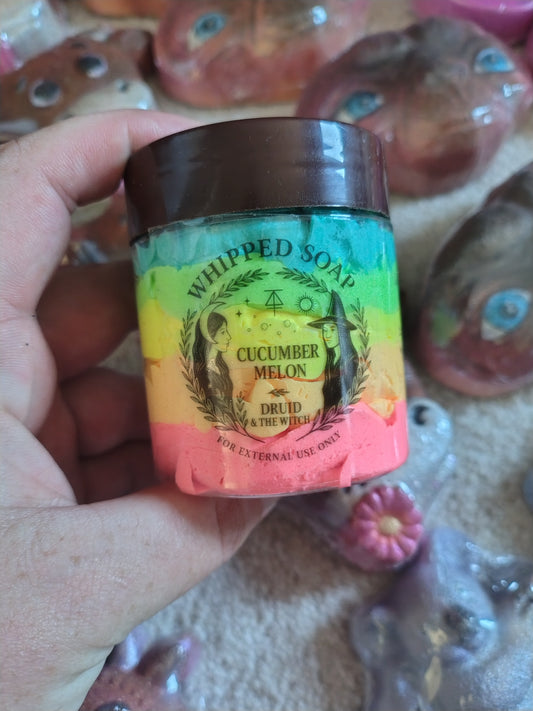 Cucumber Melon Whipped Soap