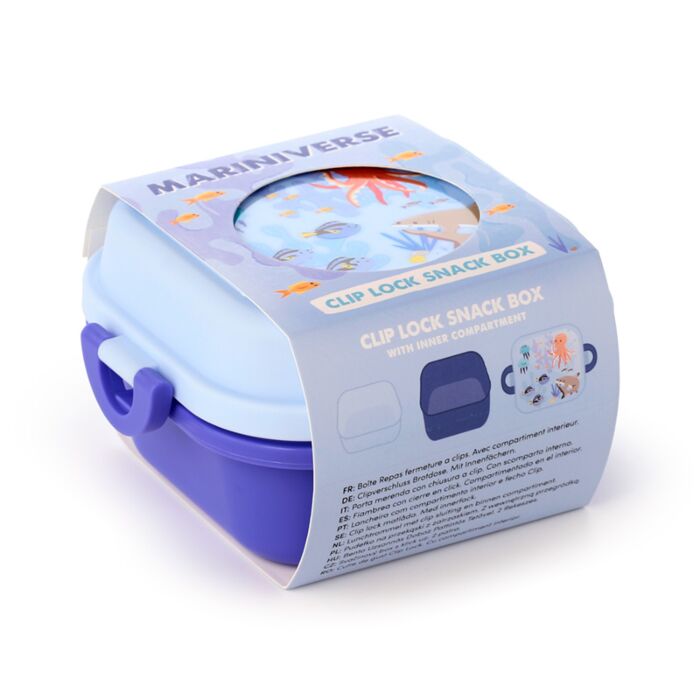 Bento Clip Lock Snack Lunch Box - Mariniverse