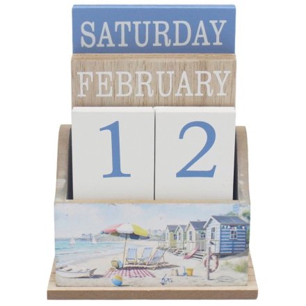 Sandy Beach Calendar, 16cm