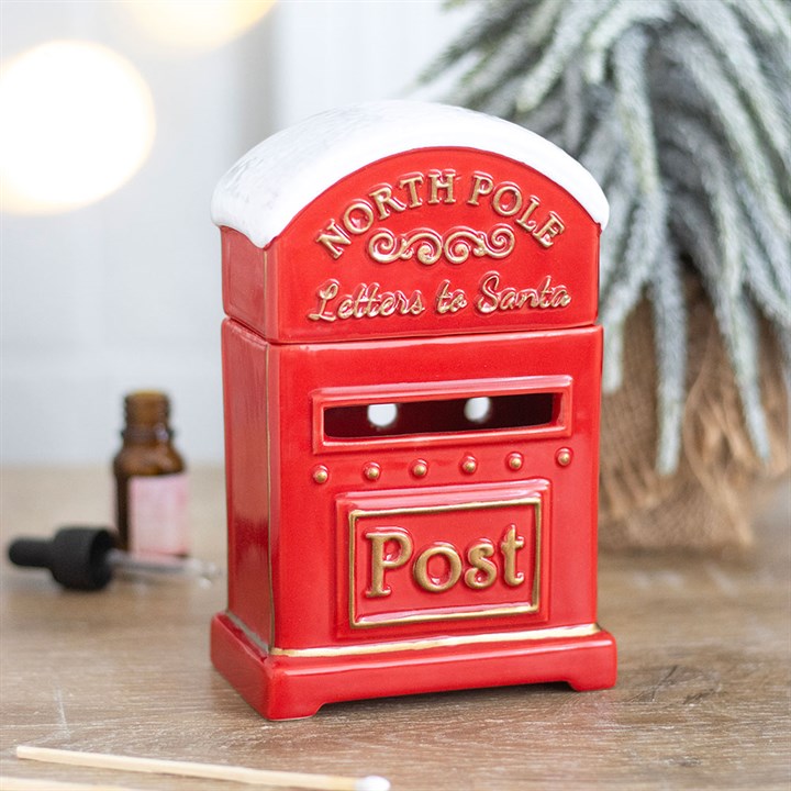 Letters to Santa Christmas Post Box Oil Burner