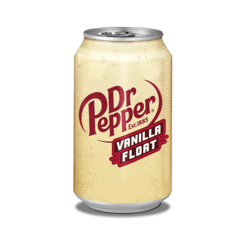 Dr Pepper Vanilla Float Fizzy Drink Can 355ml