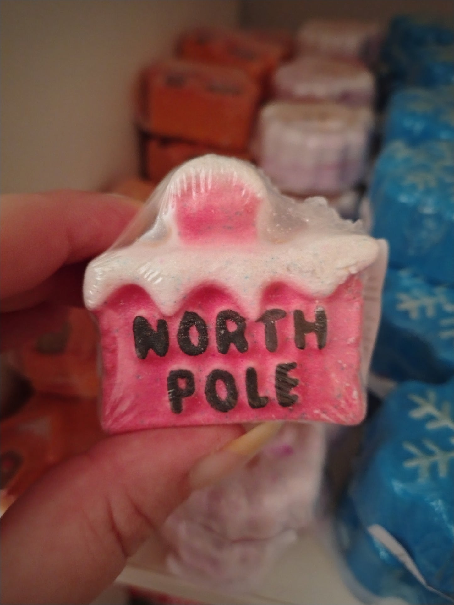 Mini Christmas Bath Bomb