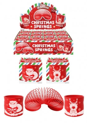 Red Christmas Spring (6.5cm)