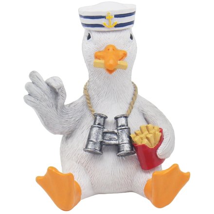 Seagull with Chips in this Mouth, 12cm
