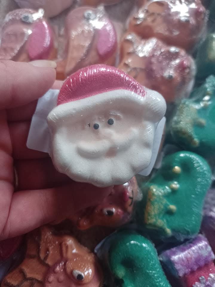 Mini Christmas Bath Bomb