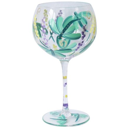 Dragonfly Gin Glass, 21cm