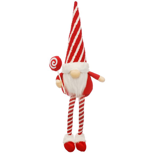 64cm Red Striped Dangly Leg Gonk