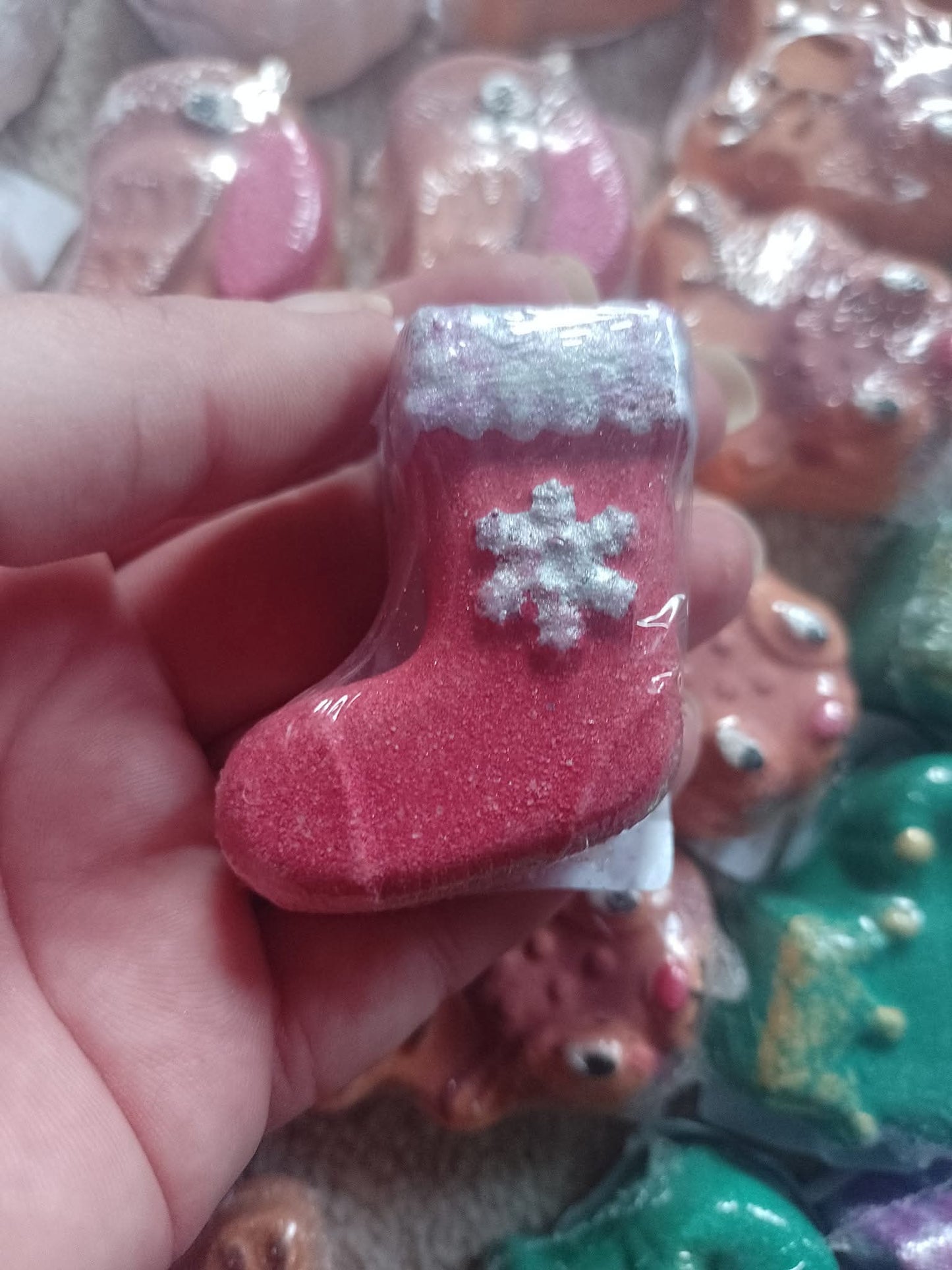 Mini Christmas Bath Bomb