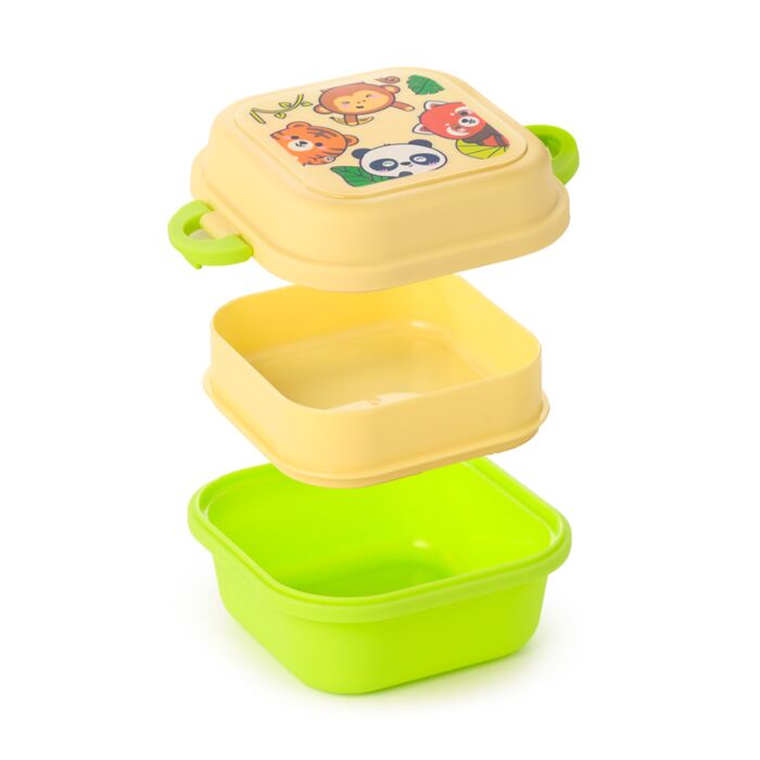 Bento Clip Lock Snack Lunch Box - Adoramals Wild
