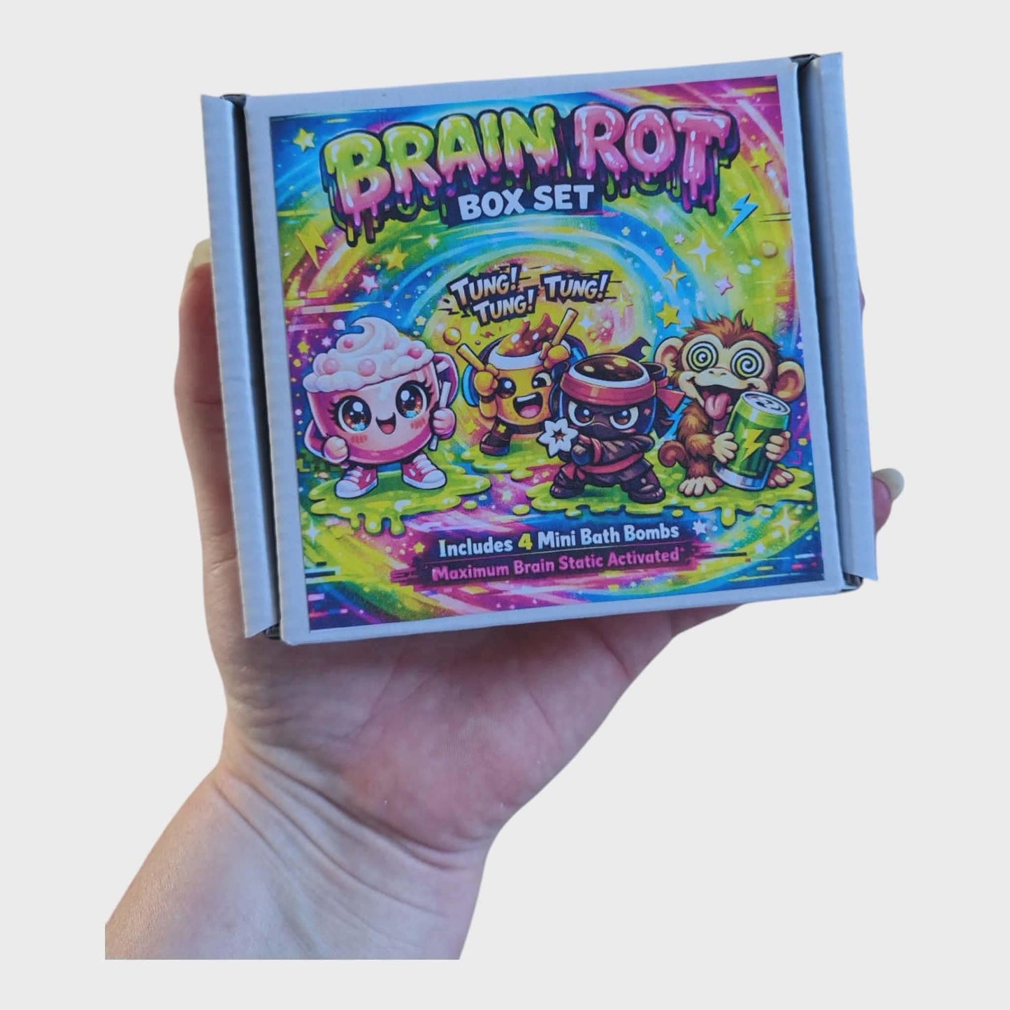Brain Rot Bath Bomb Set