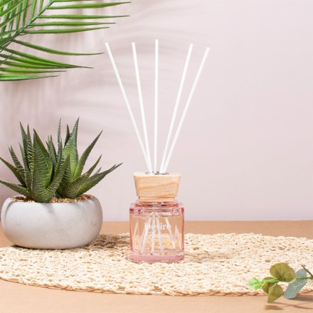 Rose & Bergamot Reed Diffuser, 23cm