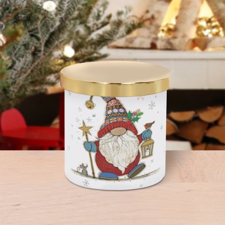 Bug Art Xmas Gonk Candle