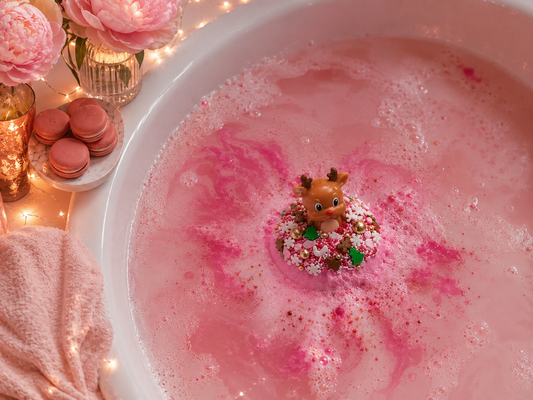 Ruby Reindeer Bath Blaster