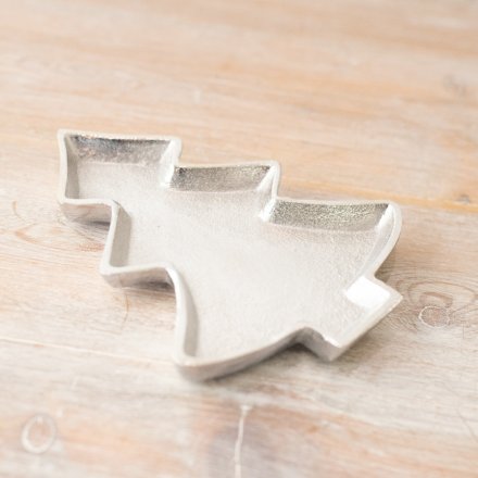 Silver Tree Tray, 23cm