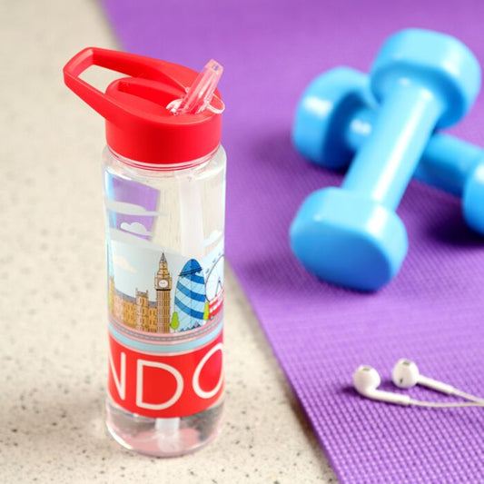Reusable Water Bottle 550ml - London Panorama