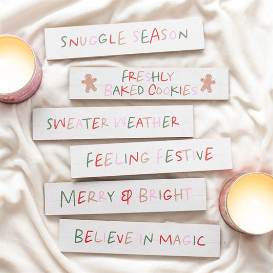 Christmas Block Sign