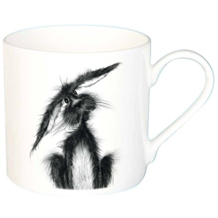 Geoffrey The Hare Fine Bone China Mug, 8.5cm