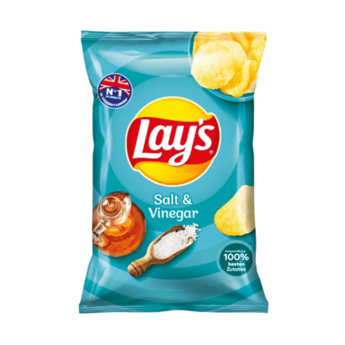 Lays Salt and Vinegar Crisps 150g