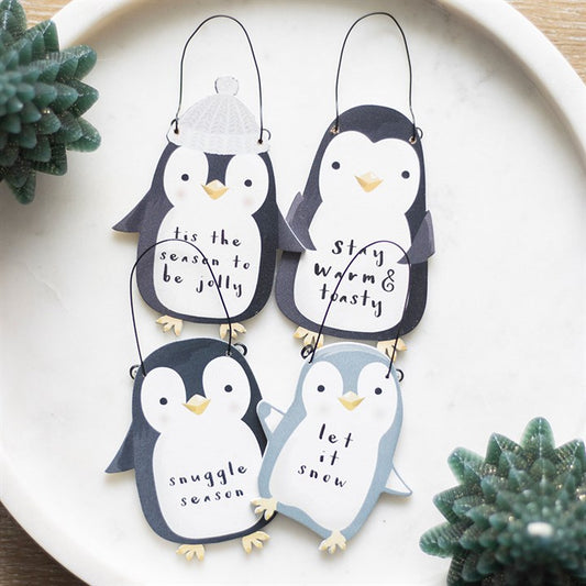 Hanging Penguin Sign