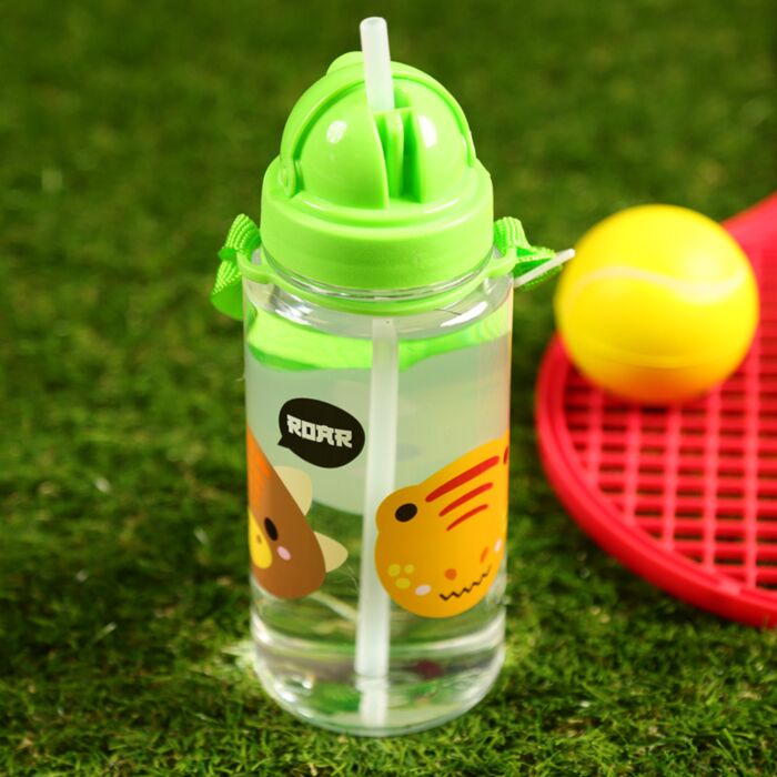 Children's Water Bottle 450ml - Adoramals Dinosaur