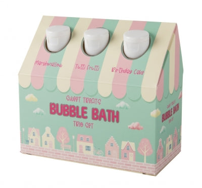 Sweet Treats Bubble Bath Trio Set