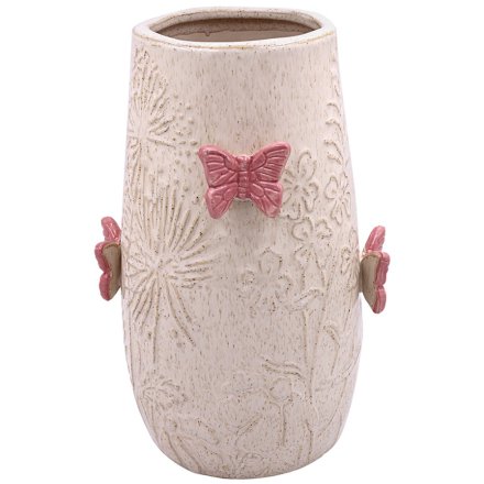 Small Butterflies Vase, 26cm