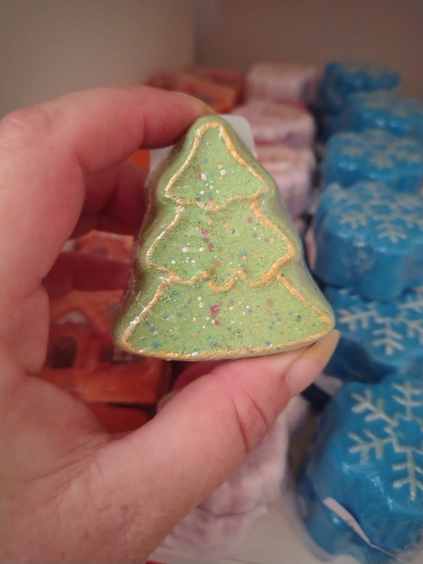 Mini Christmas Bath Bomb