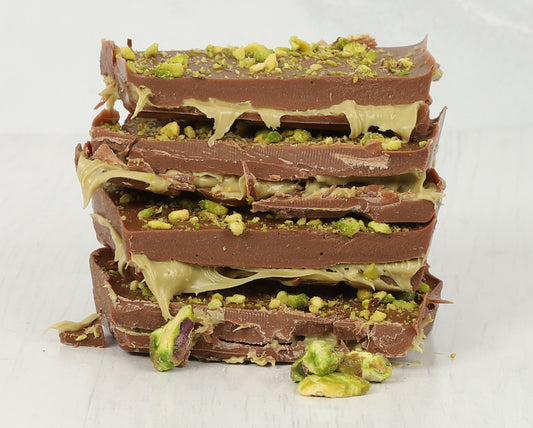 Dubai Pistachio Milk Chocolate Slab