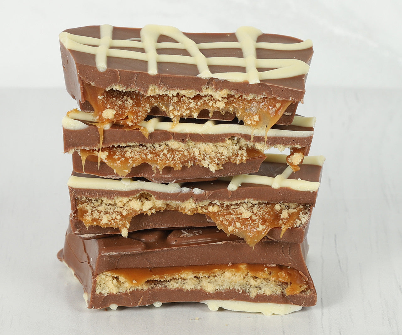 Millionaire’s Shortbread Chocolate Slab. Pure Indulgence
