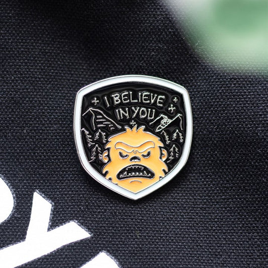 Bigfoot Enamel Pin Badge