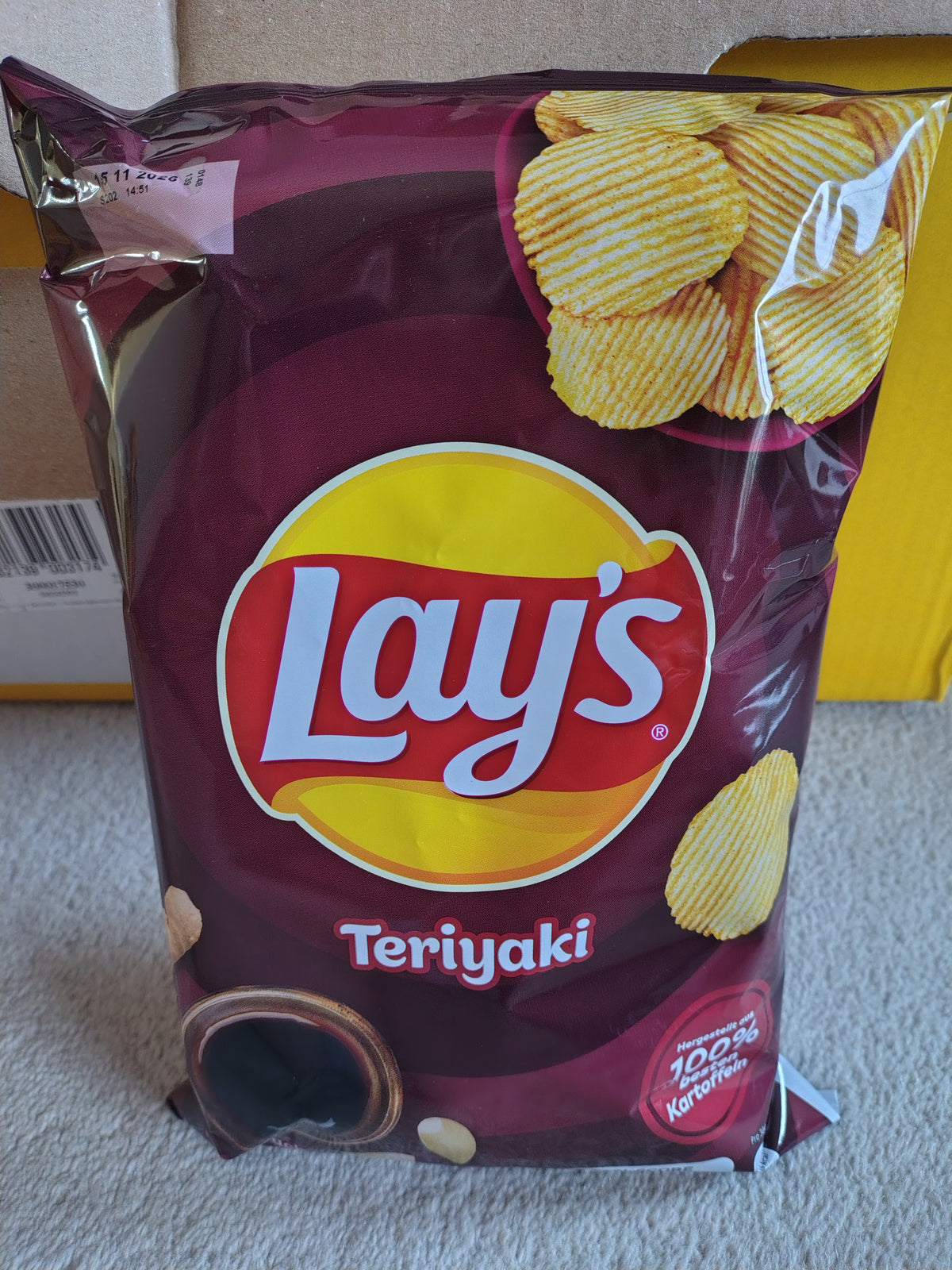 Lays Subway Teriyaki Crisps 150g